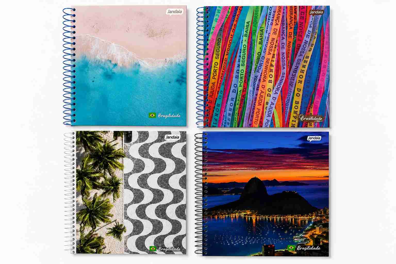 CADERNO C.D. 1X1 BRASILIDADE